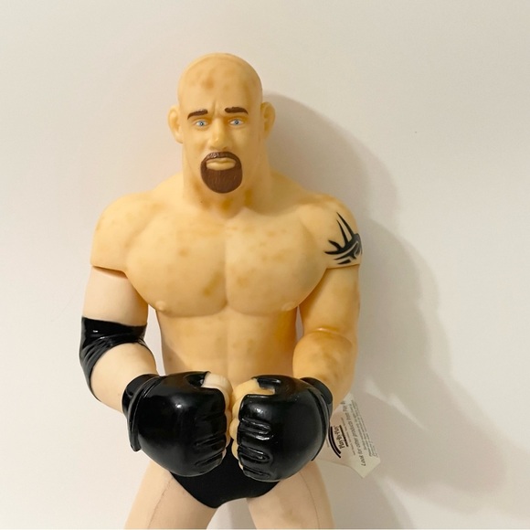 Vintage 1999 WCW Play By Play Goldberg" 18"  Plush Action Figure - Picture 16 of 16